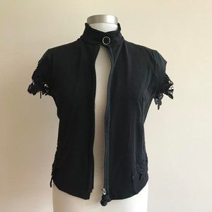 HIGH brand beautiful lace tech jacket